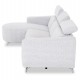 ΚΑΝΑΠΕΣ ΑΡΙΣΤΕΡΗ ΓΩΝΙΑ 3Θ ΜΕ RECLINE VALENTE HM3317.01L ΑΝΟΙΧΤΟ ΓΚΡΙ ΥΦΑΣΜΑ 275x160x104Yεκ