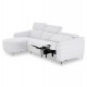 ΚΑΝΑΠΕΣ ΑΡΙΣΤΕΡΗ ΓΩΝΙΑ 3Θ ΜΕ RECLINE VALENTE HM3317.01L ΑΝΟΙΧΤΟ ΓΚΡΙ ΥΦΑΣΜΑ 275x160x104Yεκ