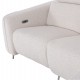 ΚΑΝΑΠΕΣ ΔΕΞΙΑ ΓΩΝΙΑ 3Θ ΜΕ RECLINE VALENTE HM3317.02R ΜΠΕΖ ΥΦΑΣΜΑ 275x160x104Yεκ