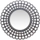 14740048 Καθρέπτης Τοίχου ArteLibre Μαύρο Πλαστικό Φ45.7x4.6cm Μαύρο
