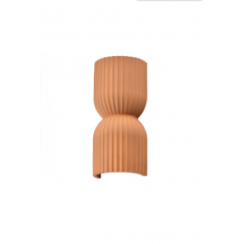 43075-Terracotta Inlight Φωτιστικό Τοίχου Γύψινο GU10 (x2), Κεραμιδί D:13x26,5x7,5cm(43075-Terracotta)