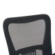 275-000028 Καρέκλα γραφείου εργασίας Annalise pakoworld μαύρο mesh 57x53x100εκ