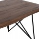ΣΕΤ ΤΡΑΠΕΖΑΡΙΑΣ 7ΤΜΧ VIGOR HM21355 ΤΡΑΠΕΖΙ 180x90εκ ΜΕ 6 ΚΑΡΕΚΛΕΣ
