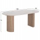 ΣΕΤ ΤΡΑΠΕΖΑΡΙΑΣ 7ΤΜΧ MELLOW HM21360 ΚΕΡΑΜΙΚΟ TOP/MDF ΠΟΔΙΑ--PU ΓΚΡΙ/ΜΕΤΑΛ.ΠΟΔΙΑ