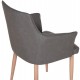 ΣΕΤ ΤΡΑΠΕΖΑΡΙΑΣ 7ΤΜΧ MELLOW HM21360 ΚΕΡΑΜΙΚΟ TOP/MDF ΠΟΔΙΑ--PU ΓΚΡΙ/ΜΕΤΑΛ.ΠΟΔΙΑ
