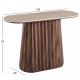 ΚΟΝΣΟΛΑ WALDEN HM18439 ΚΕΡΑΜΙΚΟ TOP ΤΡΑΒΕΡΤΙΝΑ--MDF ΒΑΣΗ ΚΑΡΥΔΙ 120x40x76Υεκ