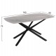 ΣΕΤ ΤΡΑΠΕΖΑΡΙΑΣ 7ΤΜΧ ISKA HM21363 ΚΕΡΑΜΙΚΟ TOP/ΜΕΤΑΛ. ΠΟΔΙΑ--PU ΜΠΕΖ/ΜΕΤΑΛ.ΠΟΔΙΑ