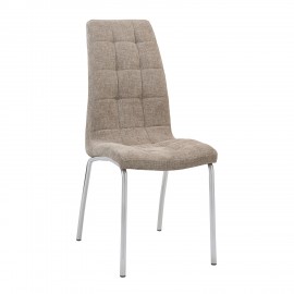 300-429 Καρέκλα Amelia fabric Γκρεζ 42 x 43 x 95 42x43x95 εκ.