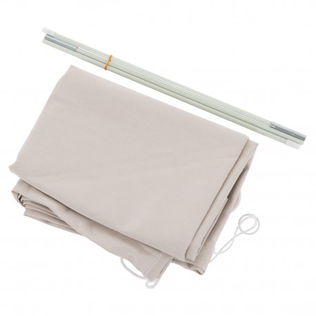 ΚΑΛΥΜΜΑ 3X4m ΓΙΑ ΟΜΠΡΕΛΑ HM6620.02 - SPUN POLYESTER ΣΕ ΜΠΕΖ