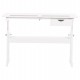 ΓΡΑΦΕΙΟ/ΣΧΕΔΙΑΣΤΗΡΙΟ ASCENT HM18289 MDF ΣΕ ΛΕΥΚΟ 109x55x87,5Υεκ