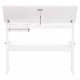ΓΡΑΦΕΙΟ/ΣΧΕΔΙΑΣΤΗΡΙΟ ASCENT HM18289 MDF ΣΕ ΛΕΥΚΟ 109x55x87,5Υεκ