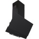 065038801 Pyramis Ecoline Livelo Απορροφητήρας Καμινάδα 60cm Μαύρος D