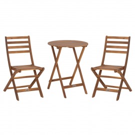 ΣΕΤ ΤΡΑΠΕΖΑΡΙΑΣ ΕΞ. ΧΩΡΟΥ ΑΝΑΔΙΠΛΟΥΜΕΝΟ 3ΤΜΧ MUYEN HM10977 ΞΥΛΟ ΑΚΑΚΙΑΣ ΣΕ ΦΥΣΙΚΟ