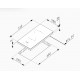 174020010 Pyramis PHC31210FMB Domino Κεραμική Εστία Αυτόνομη 29x51εκ. ΕΛΛΗΝΙΚΗΣ ΚΑΤΑΣΚΕΥΗΣ
