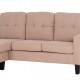 ΚΑΝΑΠΕΣ ΓΩΝΙΑ ΑΝΑΣΤΡΕΨΙΜΗ MEGGY HM3297.13 ΜΠΕΖ ΥΦΑΣΜΑ 184.5x75-129x86Yεκ.