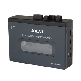 110583-0044 AKAI Pocket Tape Φορητό Κασετόφωνο με Bluetooth 5.4 (IN/OUT), Εγγραφή & Auto-Reverse, USB-C, έως 7h