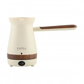 06-38502 ESTIA ΗΛΕΚΤΡΙΚΟ ΜΠΡΙΚΙ PURE CREAM 1000W ΜΕ ΑΠΟΣΠΩΜΕΝΗ ΒΑΣΗ 360° 0.25Lt ΚΡΕΜ