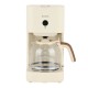 06-38595 ESTIA ΚΑΦΕΤΙΕΡΑ ΦΙΛΤΡΟΥ PURE CREAM 900W ΜΕ ΓΥΑΛΙΝΗ ΚΑΝΑΤΑ 1.5lt ΚΡΕΜ