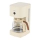 06-38595 ESTIA ΚΑΦΕΤΙΕΡΑ ΦΙΛΤΡΟΥ PURE CREAM 900W ΜΕ ΓΥΑΛΙΝΗ ΚΑΝΑΤΑ 1.5lt ΚΡΕΜ