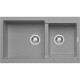 C070183411 ΝΕΡΟΧΥΤΗΣ PYRAGRANITE ALAZIA 96x50 1 3/4B INDUSTRIAL GREY