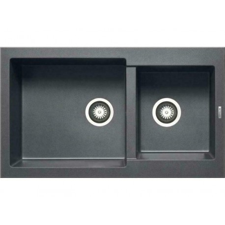 C070183511 ΝΕΡΟΧΥΤΗΣ PYRAGRANITE ALAZIA 96x50 1 3/4B IRON GREY