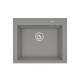 070201201 ΝΕΡΟΧΥΤΗΣ PYRAGRANITE SIROS 57x51,5 1B INDUSTRIAL GREY