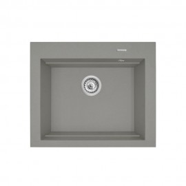 070201201 ΝΕΡΟΧΥΤΗΣ PYRAGRANITE SIROS 57x51,5 1B INDUSTRIAL GREY