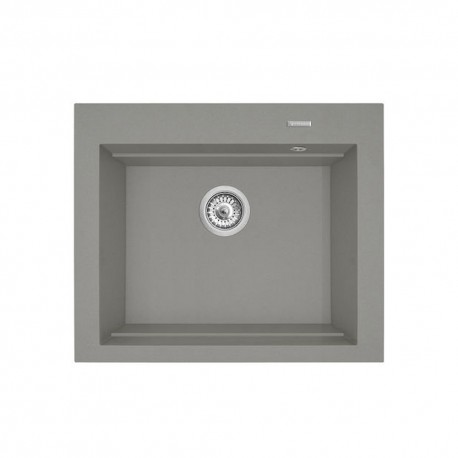 070201201 ΝΕΡΟΧΥΤΗΣ PYRAGRANITE SIROS 57x51,5 1B INDUSTRIAL GREY