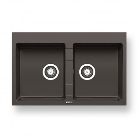 070201001 ΝΕΡΟΧΥΤΗΣ PYRAGRANITE SPARTA PLUS 78x50 2B GRAPHITE CARBON