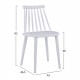 ΣΕΤ ΤΡΑΠΕΖΑΡΙΑΣ ΕΣ.ΧΩΡΟΥ 5ΤΜΧ PALOMA HM11389 ΛΕΥΚΟ-SONAMA MDF TOP