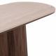 ΚΟΝΣΟΛΑ WALDEN HM18439 ΚΕΡΑΜΙΚΟ TOP ΤΡΑΒΕΡΤΙΝΑ--MDF ΒΑΣΗ ΚΑΡΥΔΙ 120x40x76Υεκ