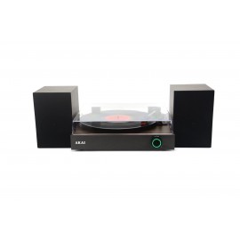 110584-0048 Akai ATT-200SP – Πικάπ με Εξωτερικά Ηχεία 2×10W, Bluetooth 5.4 & 3 Ταχύτητες 33/45/78 RPM