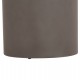 ΤΡΑΠΕΖΙ ΒΟΗΘΗΤΙΚΟ FIBER CEMENT ΣΤΡΟΓΓΥΛΟ KYOKO HM6592.01 ΓΚΡΙ Φ40x43Υεκ.