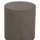 ΤΡΑΠΕΖΙ ΒΟΗΘΗΤΙΚΟ FIBER CEMENT ΣΤΡΟΓΓΥΛΟ KYOKO HM6592.01 ΓΚΡΙ Φ40x43Υεκ.