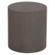 ΤΡΑΠΕΖΙ ΒΟΗΘΗΤΙΚΟ FIBER CEMENT ΣΤΡΟΓΓΥΛΟ KYOKO HM6592.01 ΓΚΡΙ Φ40x43Υεκ.