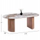 ΣΕΤ ΤΡΑΠΕΖΑΡΙΑΣ 9ΤΜΧ MARBLEX HM11394.03 ΚΕΡΑΜΙΚΟ TOP PANDORA--ΚΑΡΕΚΛΕΣ ΥΦΑΣΜΑ TAUPE