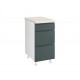 KD403FB86 Επιδαπέδια συρταριέρα κουζίνας AURA D40 3F B Λευκό 40x60x85εκ.