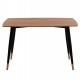 ΣΕΤ ΤΡΑΠΕΖΑΡΙΑΣ 5ΤΜΧ ALIZA HM12122.01 MDF TOP ΣΕ ΦΥΣΙΚΟ--ΣΑΠΙΟ ΜΗΛΟ ΒΕΛΟΥΔΟ