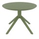 20-0946-4 SKY OLIVE GREEN MINI Φ60X45εκ. ΤΡΑΠΕΖΙ ΠΟΛ/ΝΙΟΥ