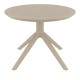 20-0946-1 SKY TAUPE MINI Φ60X45εκ. ΤΡΑΠΕΖΙ ΠΟΛ/ΝΙΟΥ