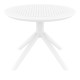 20-0946 SKY WHITE MINI Φ60X45εκ. ΤΡΑΠΕΖΙ ΠΟΛ/ΝΙΟΥ