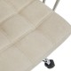 360-000032 Καρέκλα γραφείου Buleco pakoworld μπεζ ύφασμα 56x46x74-86εκ