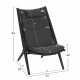 ΠΟΛΥΘΡΟΝΑ RELAX REMUS HM6642.01 ΑΛΟΥΜΙΝΙΟ ΑΝΘΡΑΚΙ-ΣΧΟΙΝΙ OLEFIN ΑΝΘΡΑΚΙ 63x87x94Υεκ.
