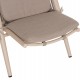 ΠΟΛΥΘΡΟΝΑ RELAX REMUS HM6642.04 ΑΛΟΥΜΙΝΙΟ ΣΑΜΠΑΝΙ-ΣΧΟΙΝΙ OLEFIN ΜΠΕΖ 63x87x94Υεκ.