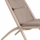 ΠΟΛΥΘΡΟΝΑ RELAX REMUS HM6642.04 ΑΛΟΥΜΙΝΙΟ ΣΑΜΠΑΝΙ-ΣΧΟΙΝΙ OLEFIN ΜΠΕΖ 63x87x94Υεκ.