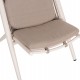ΠΟΛΥΘΡΟΝΑ RELAX REMUS HM6642.02 ΑΛΟΥΜΙΝΙΟ ΛΕΥΚΟ-ΣΧΟΙΝΙ OLEFIN ΜΠΕΖ 63x87x94Υεκ.