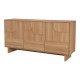 086-000031 Μπουφές Jenfia pakoworld mdf σε φυσική απόχρωση 150x39x75,5εκ
