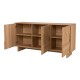 086-000031 Μπουφές Jenfia pakoworld mdf σε φυσική απόχρωση 150x39x75,5εκ
