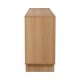 086-000031 Μπουφές Jenfia pakoworld mdf σε φυσική απόχρωση 150x39x75,5εκ