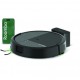 iROBOT Y454040 Roomba 115 Combo + AutoEmpty Dock Ρομπότ Σκούπα & Σφουγγαρίστρα, Μαύρο